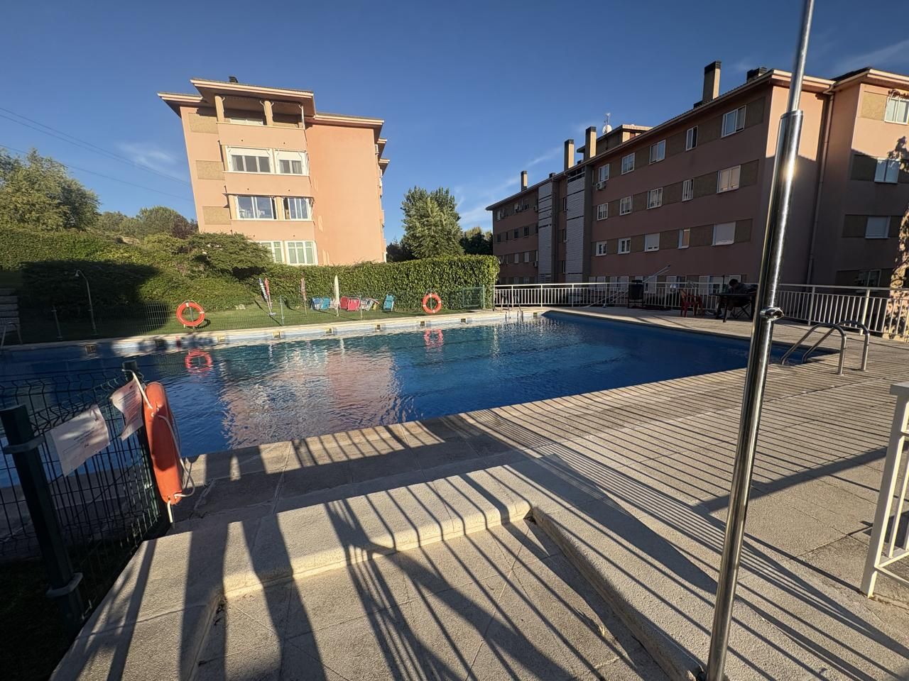 Piscina de Piso de alquiler en Collado Villalba con Calefacción, Parquet y Terraza