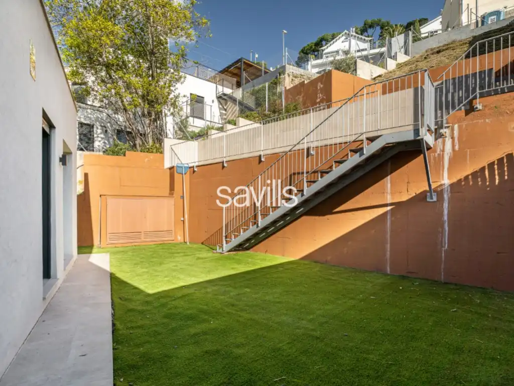 Jardín de Casa o chalet de alquiler en Barcelona con Aire acondicionado, Jardín privado y Terraza
