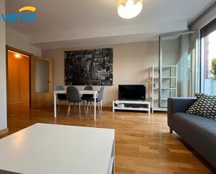 Living room of Flat to share in Burgos Capital  with Terrace and Balcony