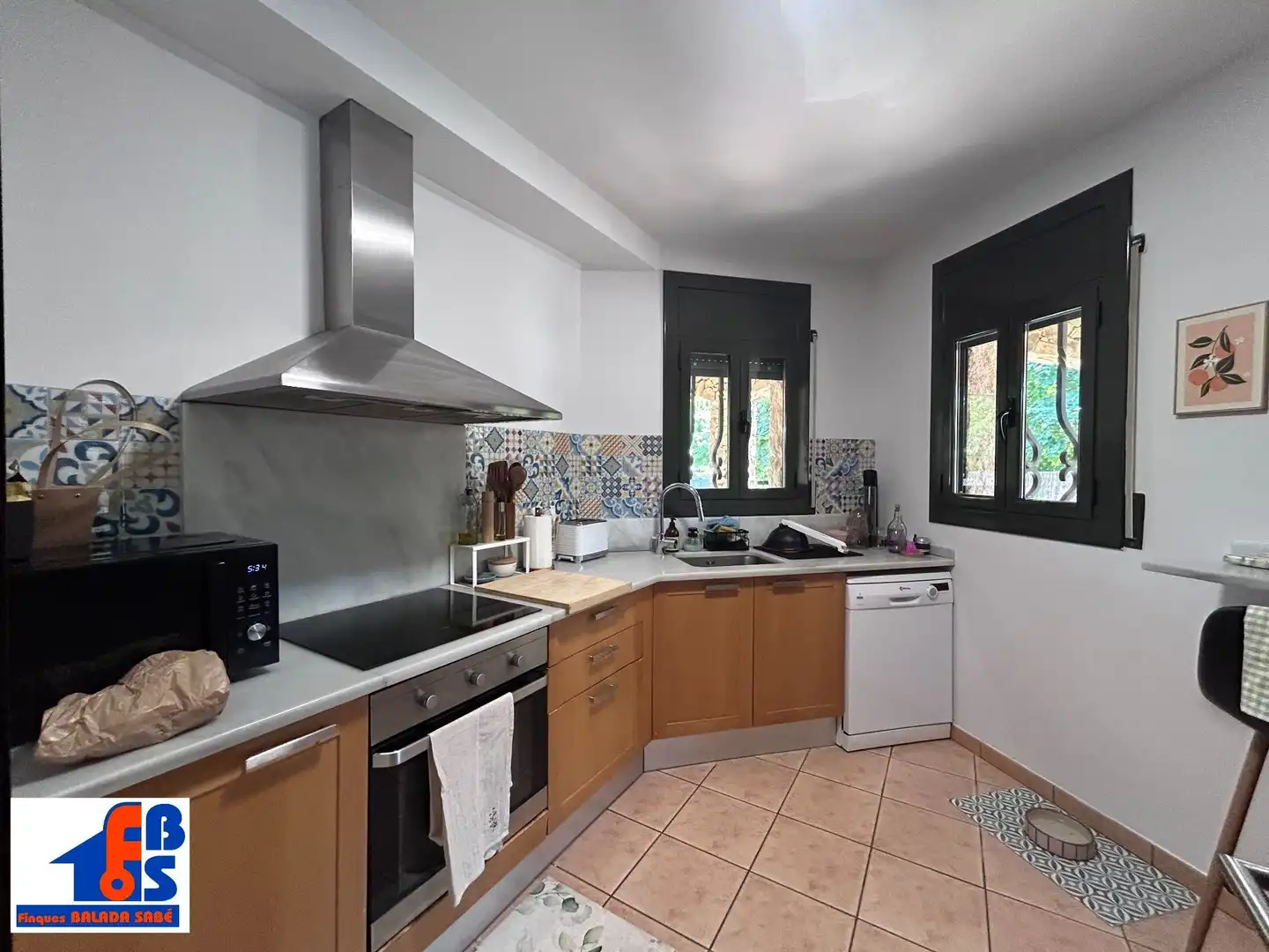 Cocina de Casa o chalet en venta en Sant Esteve de Palautordera con Aire acondicionado, Calefacción y Jardín privado