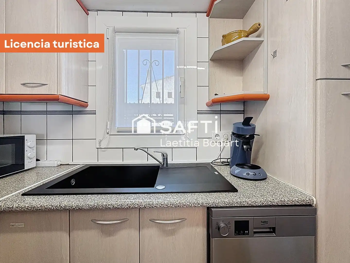 Cocina de Casa adosada en venta en Empuriabrava con Aire acondicionado, Calefacción y Terraza