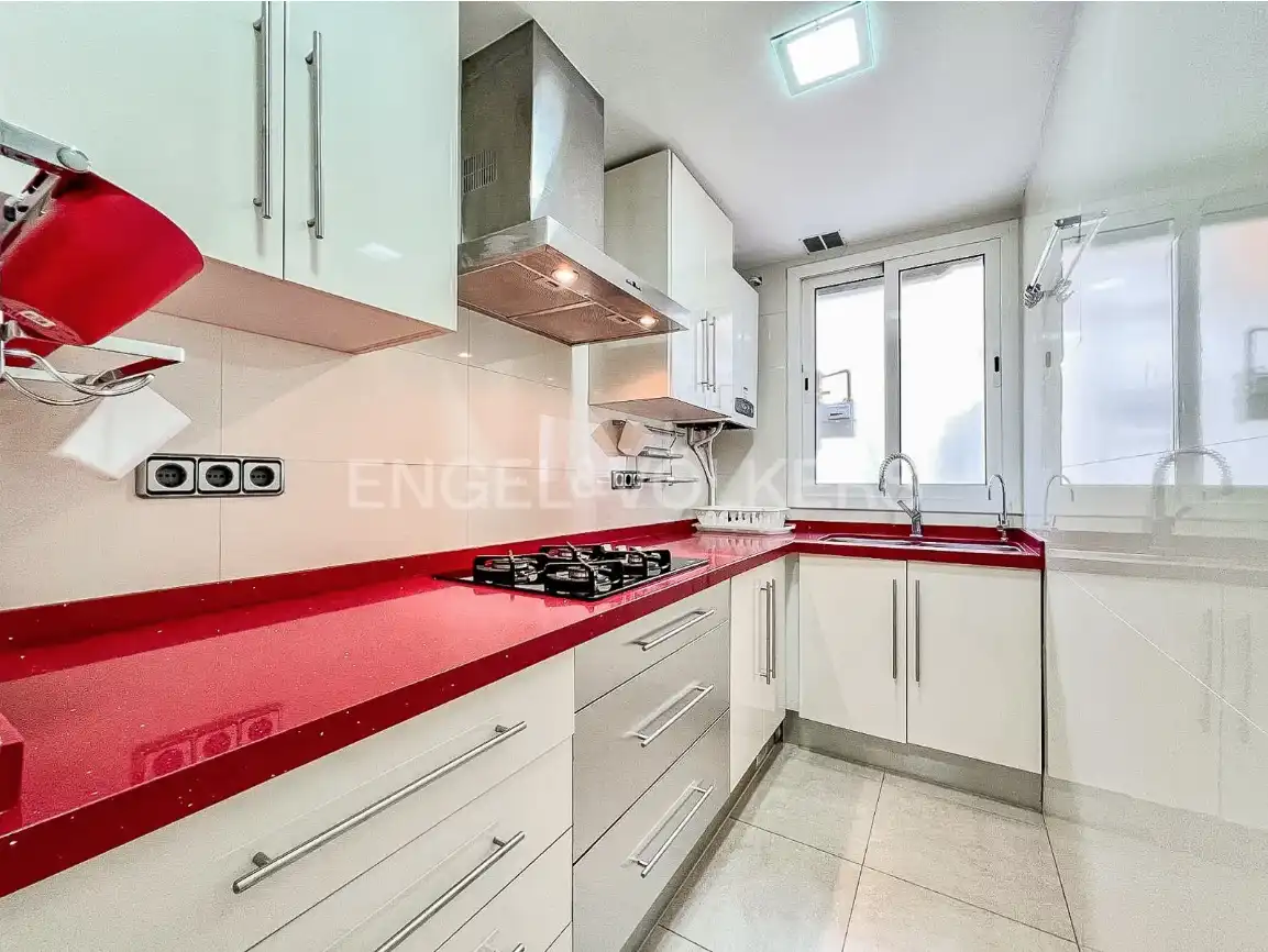 Cocina de Ático en venta en Barcelona con Aire acondicionado, Calefacción y Amueblado