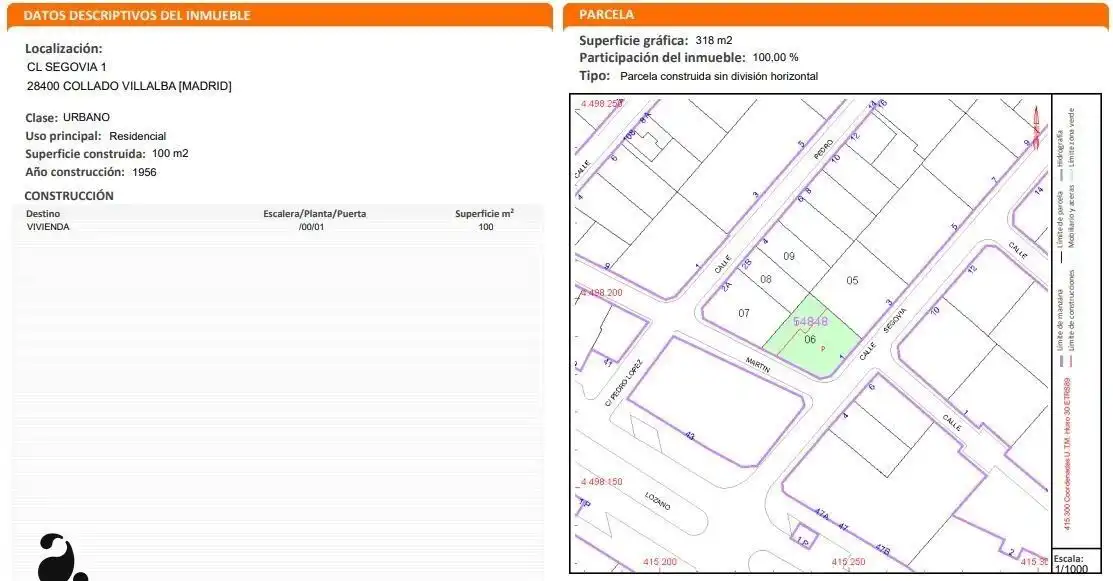 Terreny residencial en venda a Villalba Estación, imagen 2