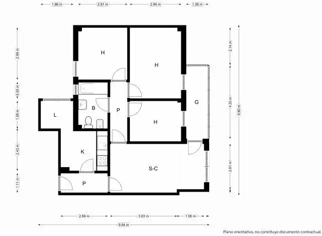 Piso con ascensor en venta en La Avanzada - La Cueva, imagen 7
