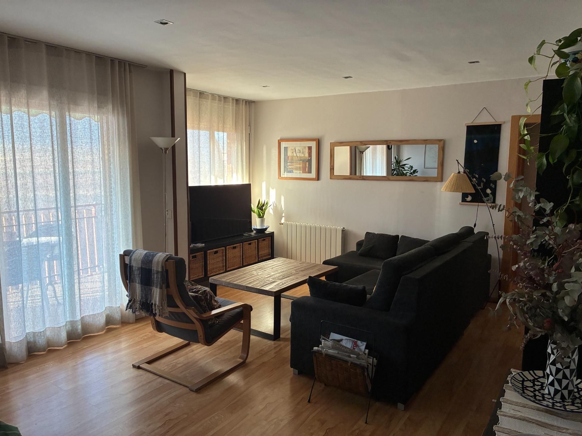 Sala d'estar de Pis en venda en Granollers amb Aire condicionat i Calefacció