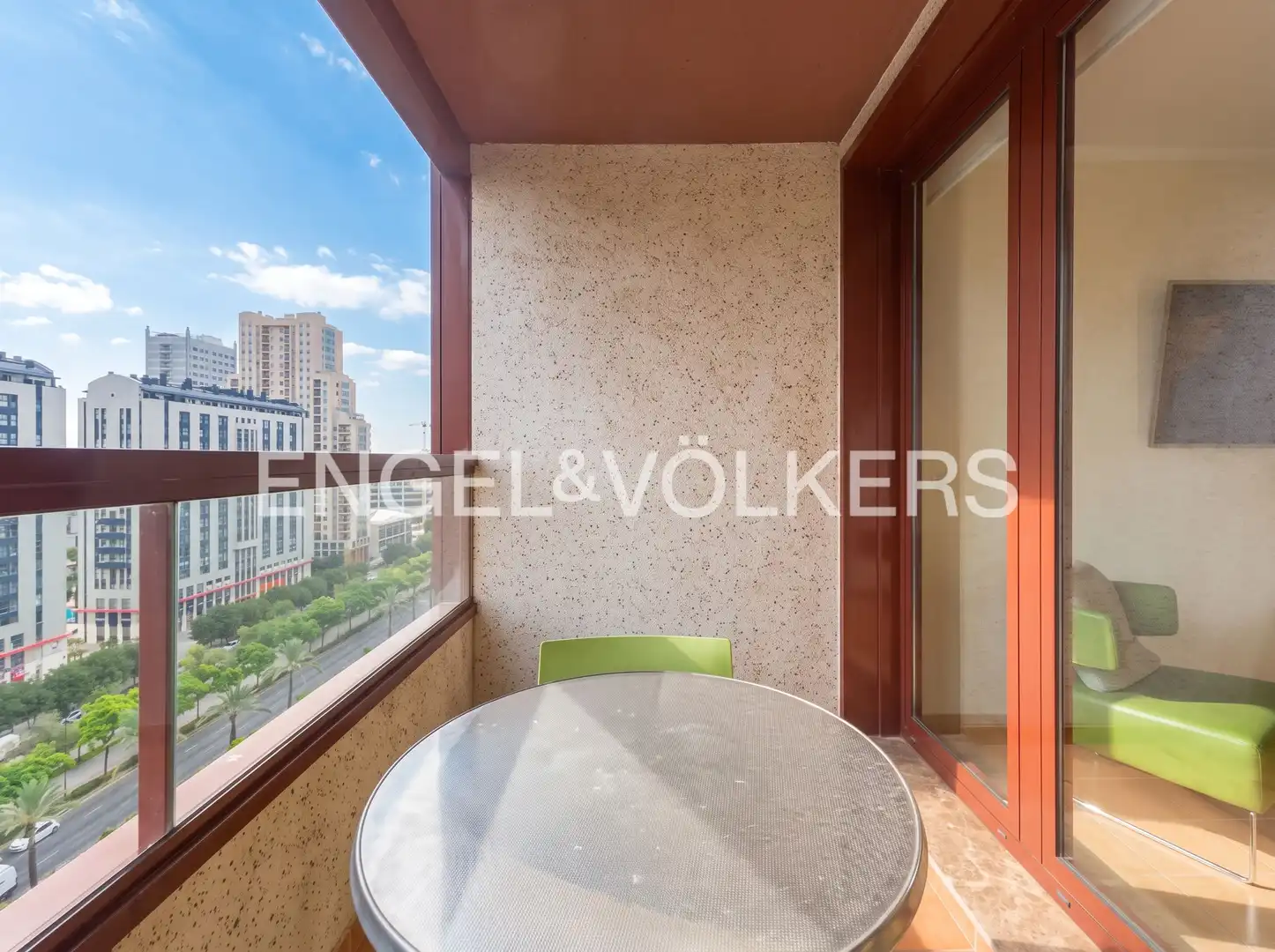 Terrasse von Wohnung zur Miete in Campanar