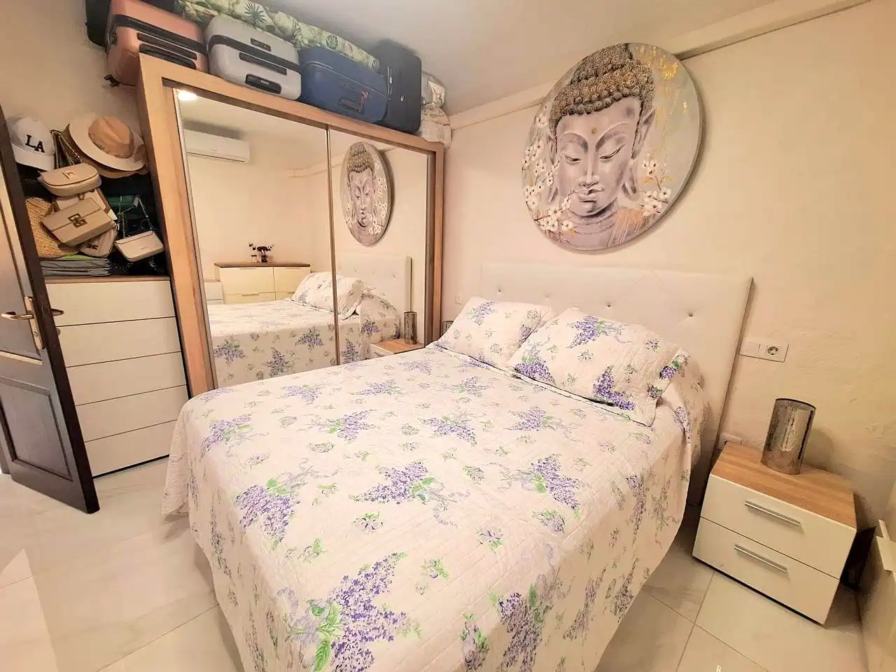 Schlafzimmer von Erdgeschoss zum Verkauf in San Bartolomé de Tirajana mit Klimaanlage, Terrasse und Möbliert