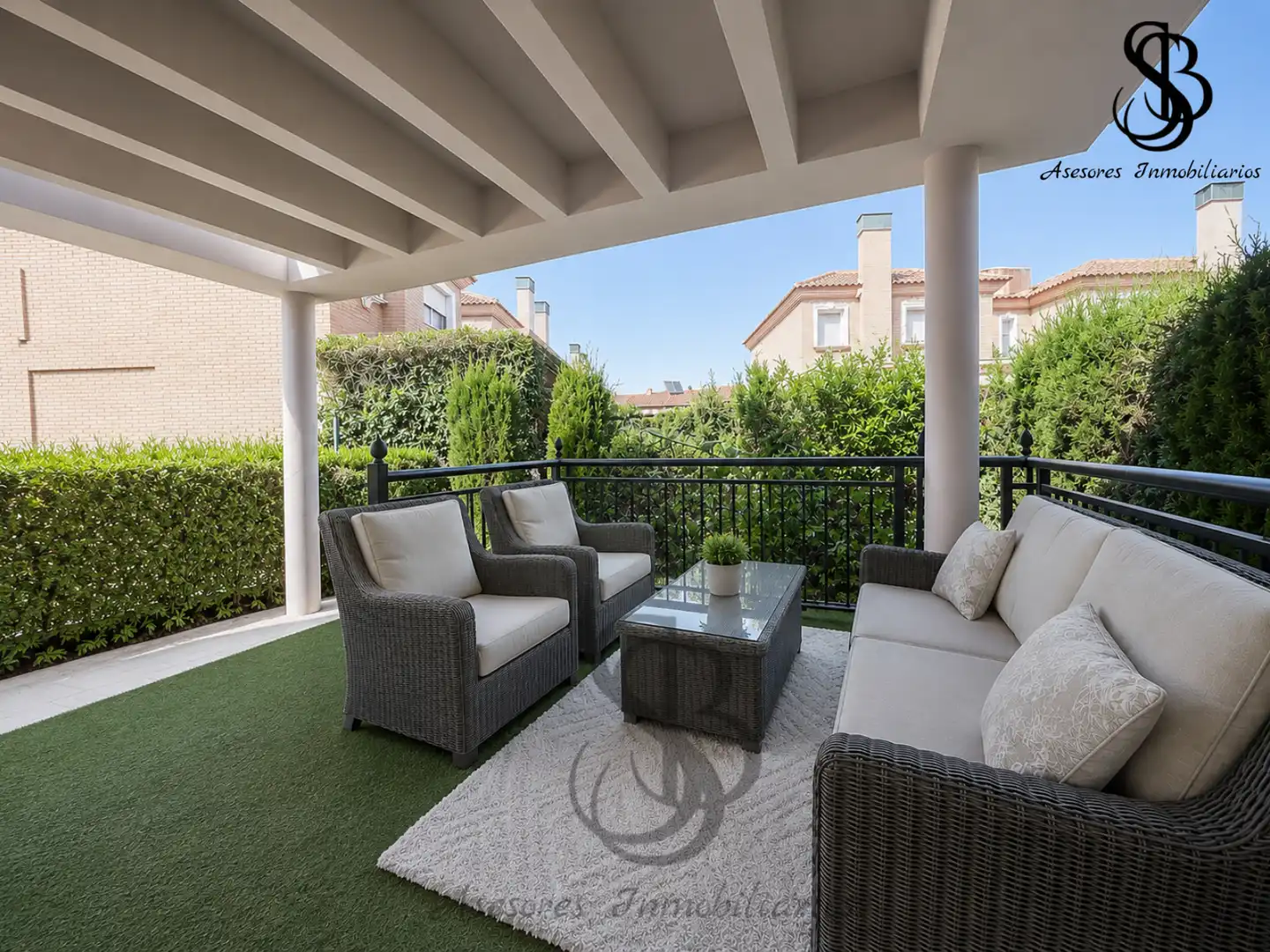 Terrassa de Casa adosada en venda en Sant Joan d'Alacant amb Aire condicionat, Calefacció i Jardí privat