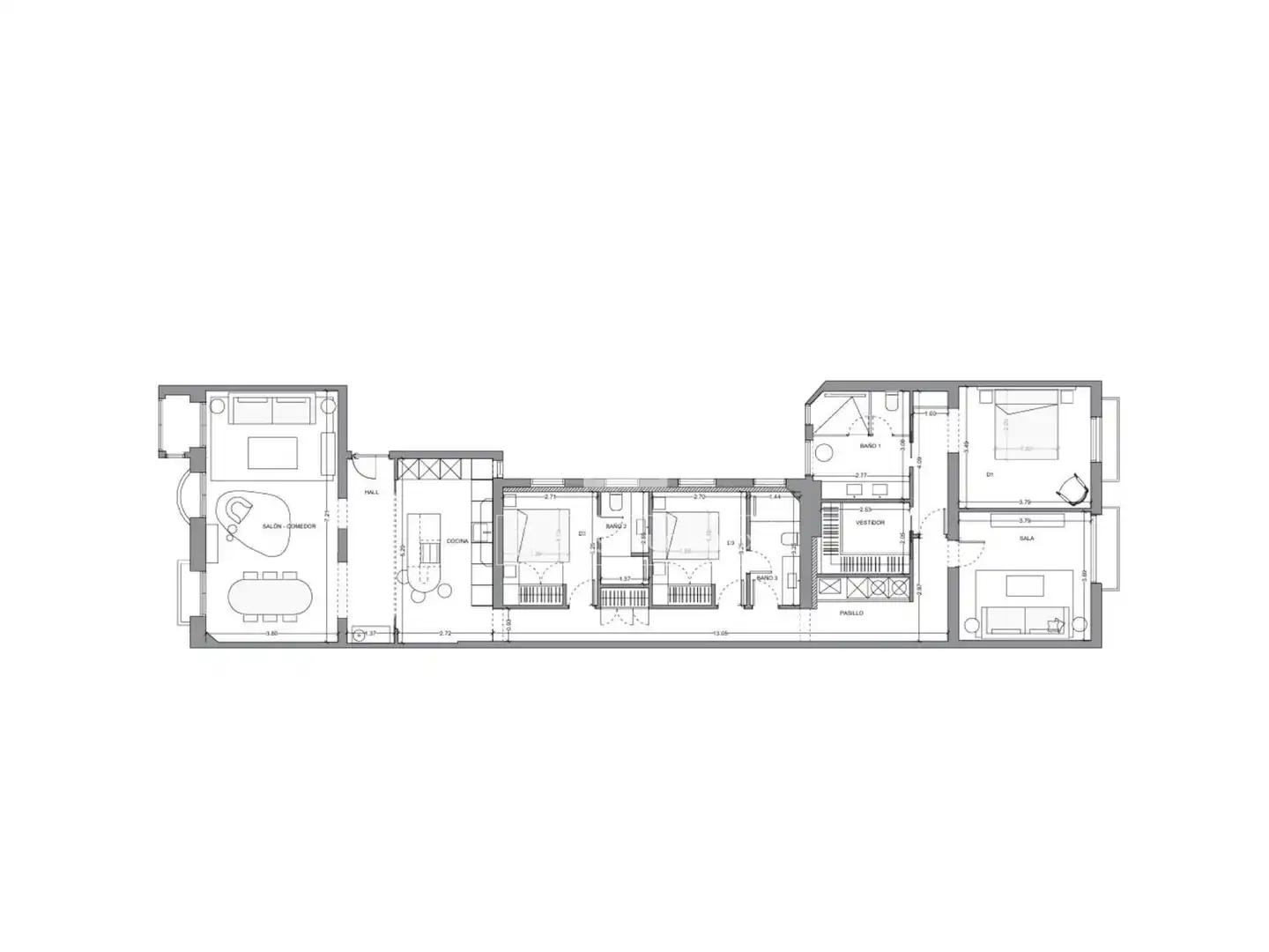 Wohnung zum Verkauf in Madrid mit Klimaanlage, Heizung und Abstellraum
