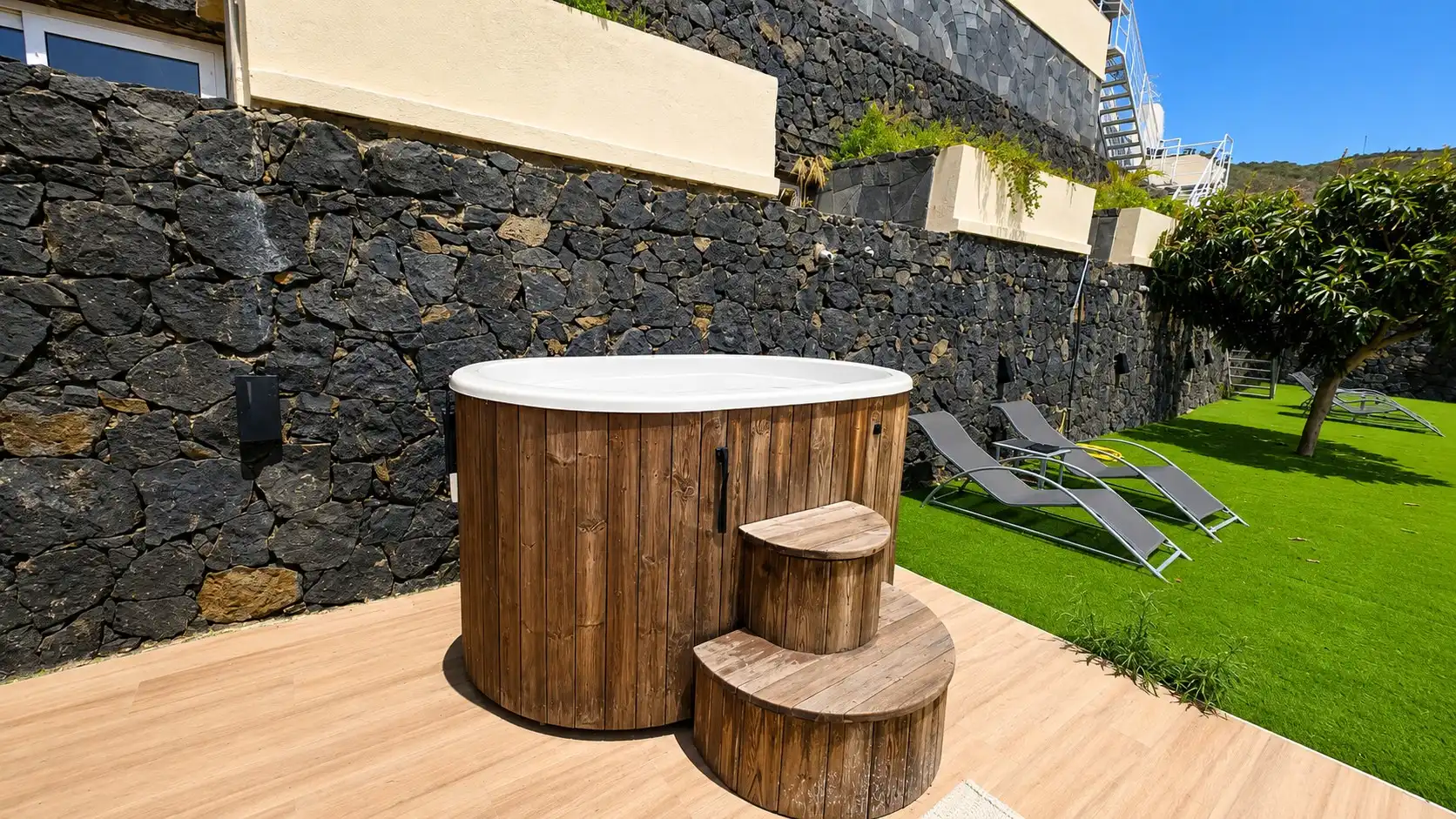 Terraza de Casa o chalet en venta en El Sauzal con Jardín privado, Terraza y Trastero