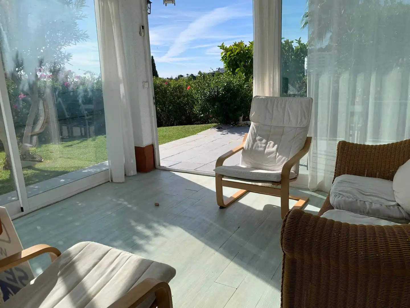 Terraza de Casa o chalet en venta en Mijas con Aire acondicionado, Jardín privado y Trastero