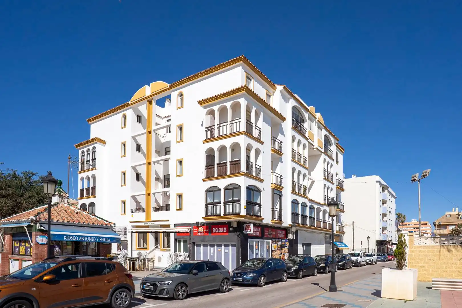 Vista exterior de Apartamento en venta en Manilva con Terraza
