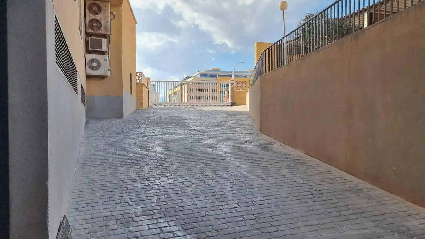 Exterior view of Garage for rent in Roquetas de Mar