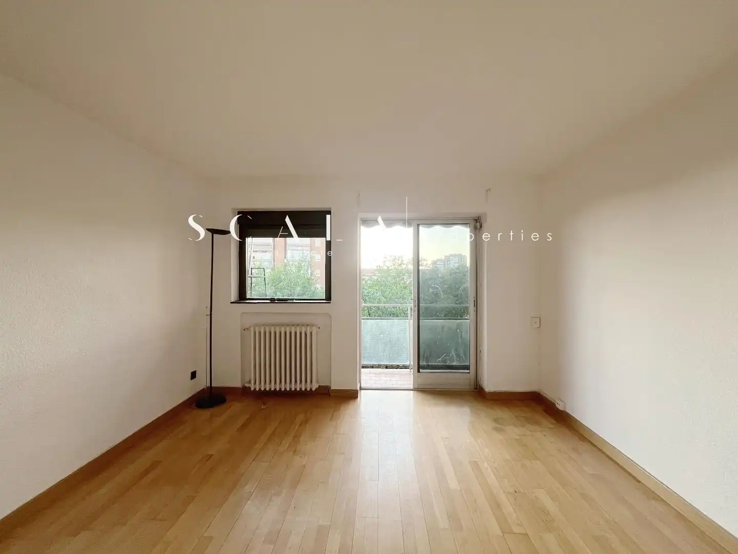 Sala de estar de Piso de alquiler en Madrid con Aire acondicionado, Calefacción y Parquet