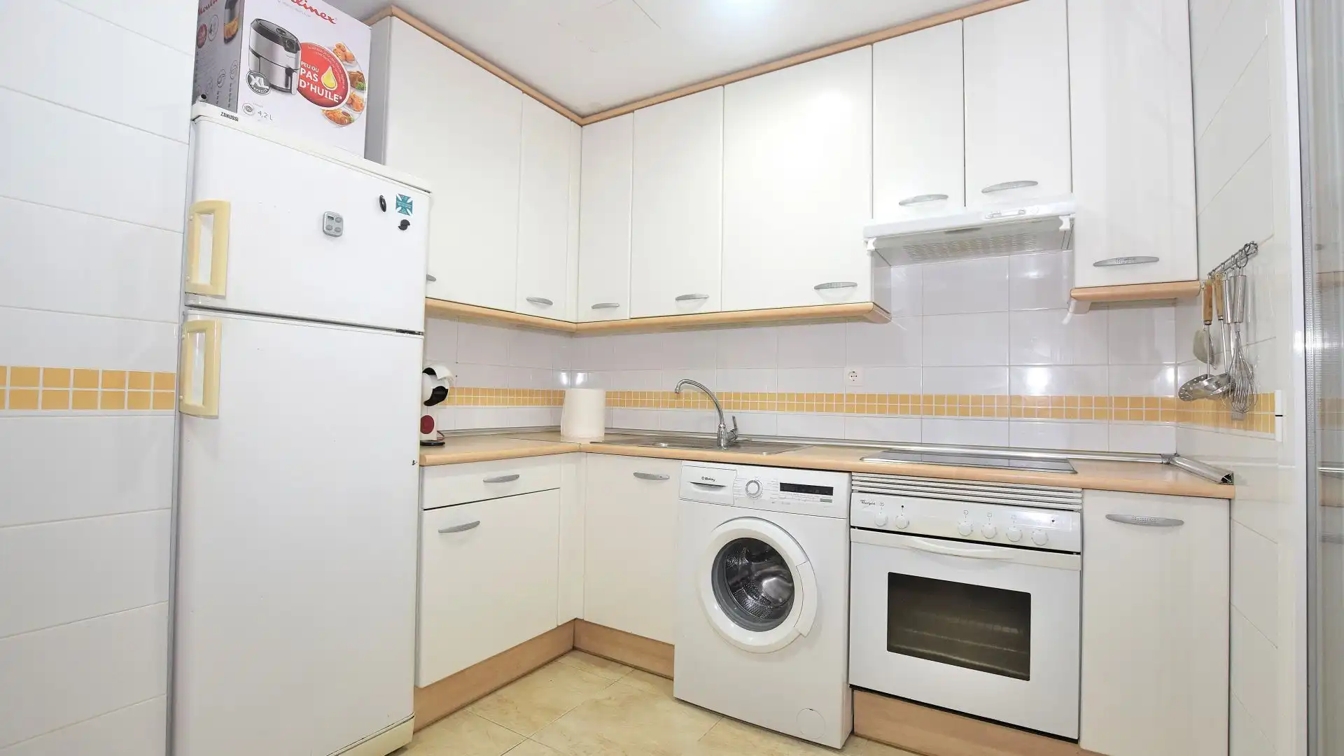 Cocina de Dúplex en venta en Salou con Aire acondicionado, Calefacción y Amueblado