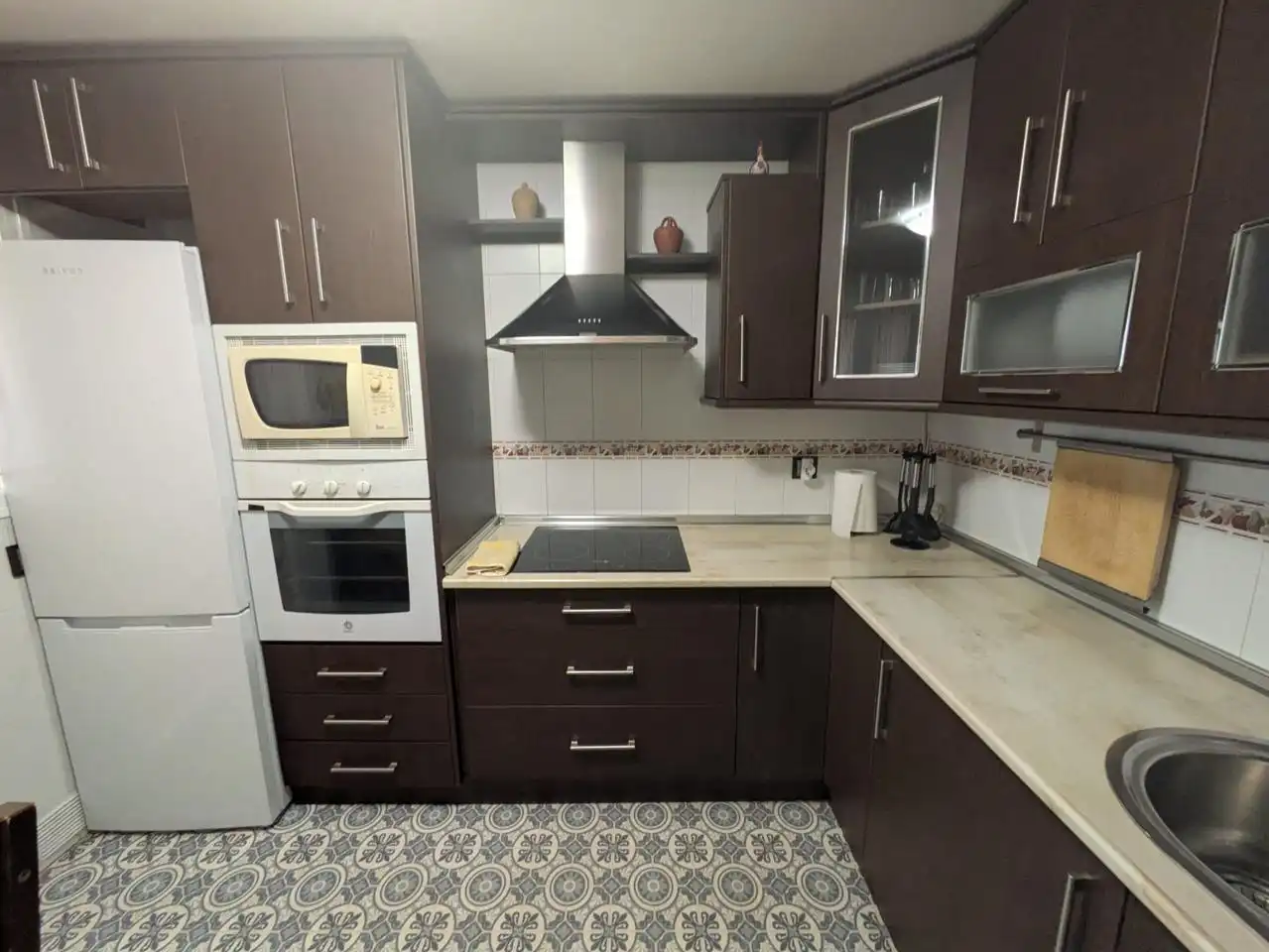 Kitchen of Flat for rent in Linares  with Air Conditioner and Furnished