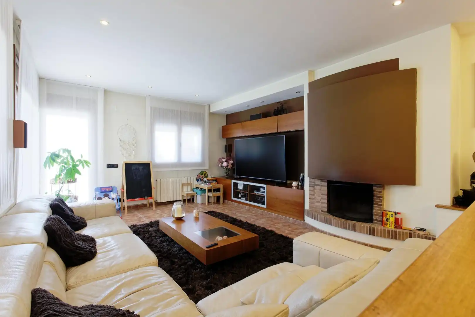 Sala de estar de Casa o chalet en venta en Centre