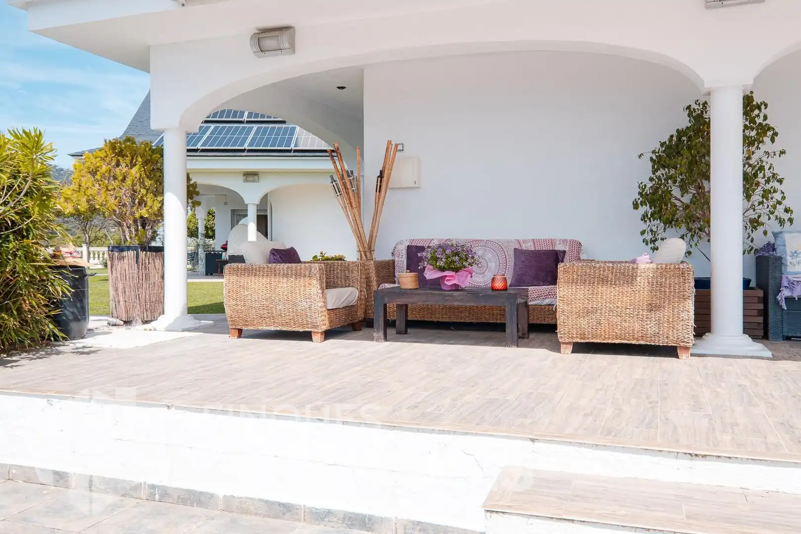 Terraza de Casa o chalet en venta en Caldes de Montbui con Aire acondicionado, Jardín privado y Terraza