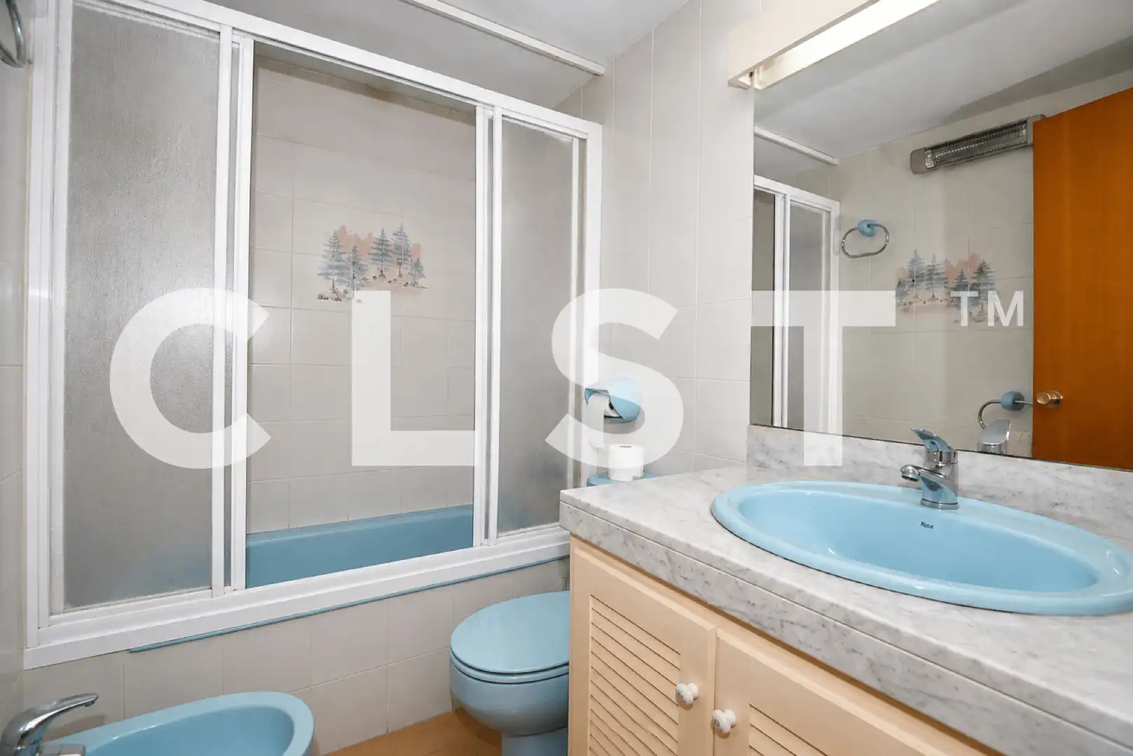 Bathroom of Houses for rent in Cubelles  with Air Conditioner, Heating and Private garden