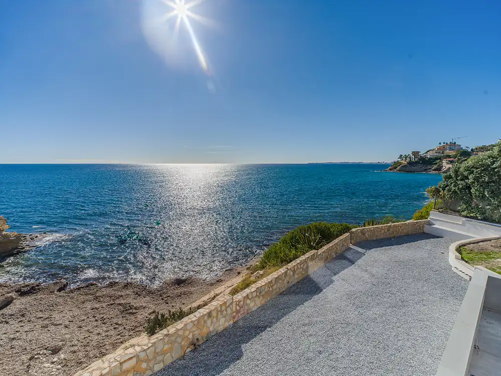 Exterior view of Houses for sale in El Campello  with Air Conditioner, Heating and Private garden