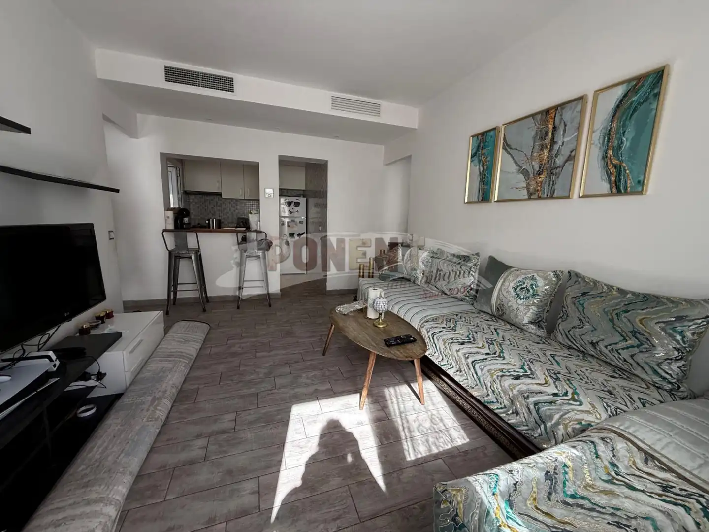 Sala d'estar de Apartament en venda en Eivissa amb Aire condicionat i Balcó
