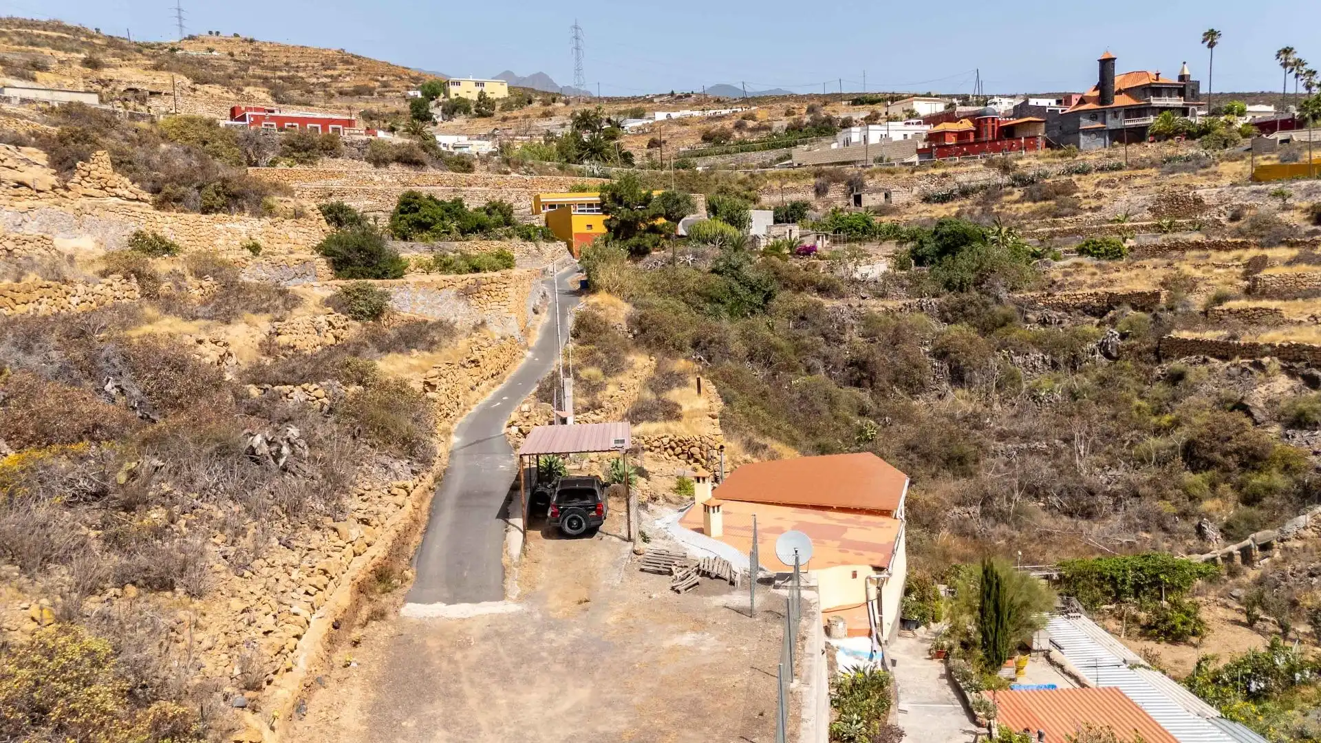 Vista exterior de Finca rústica en venda en Güímar