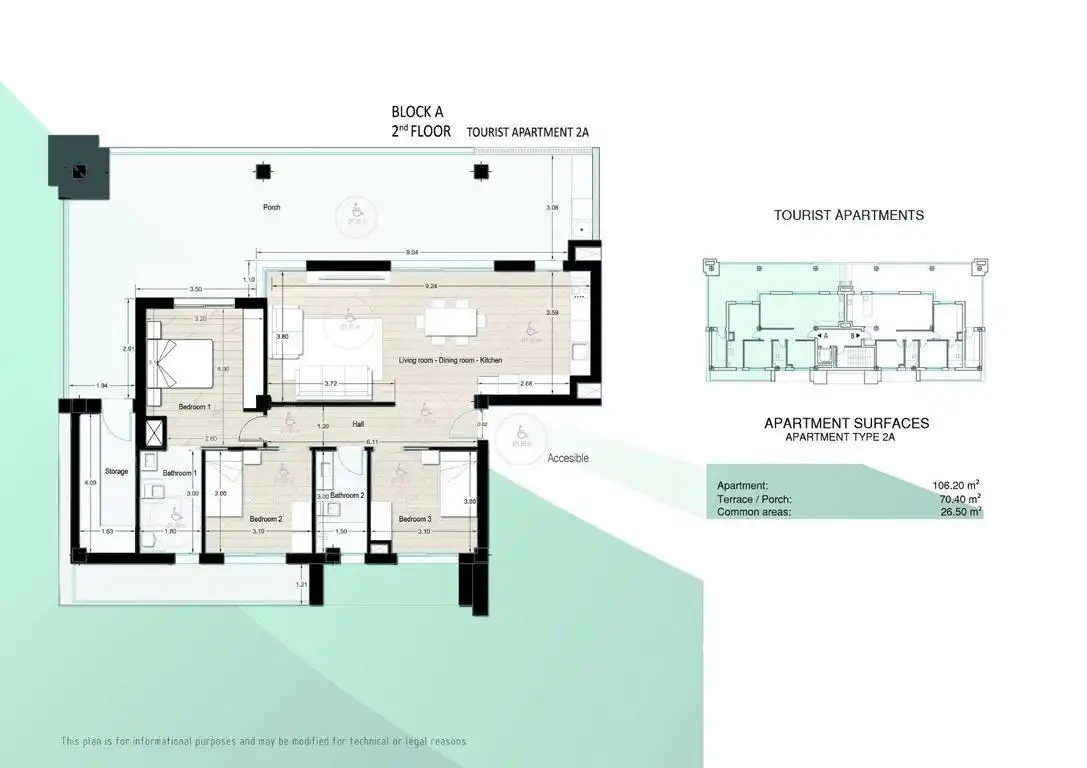 Apartment with pool for sale in Los Narejos - Punta Calera, imagen 38