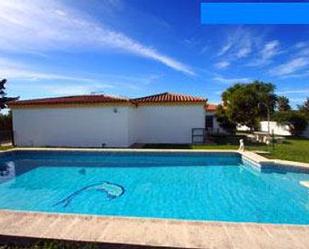 Swimming pool of House or chalet to rent in Conil de la Frontera  with Air Conditioner and Terrace