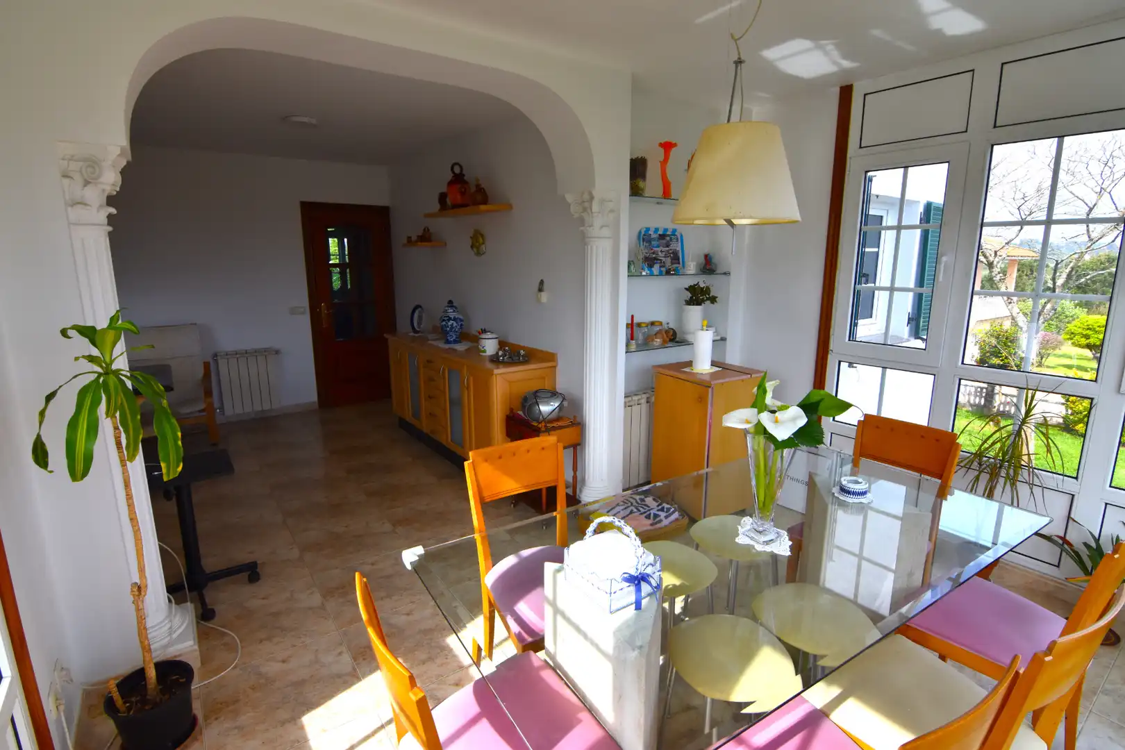 Dining room of Houses for sale in Sada (A Coruña)  with Heating, Private garden and Parquet flooring