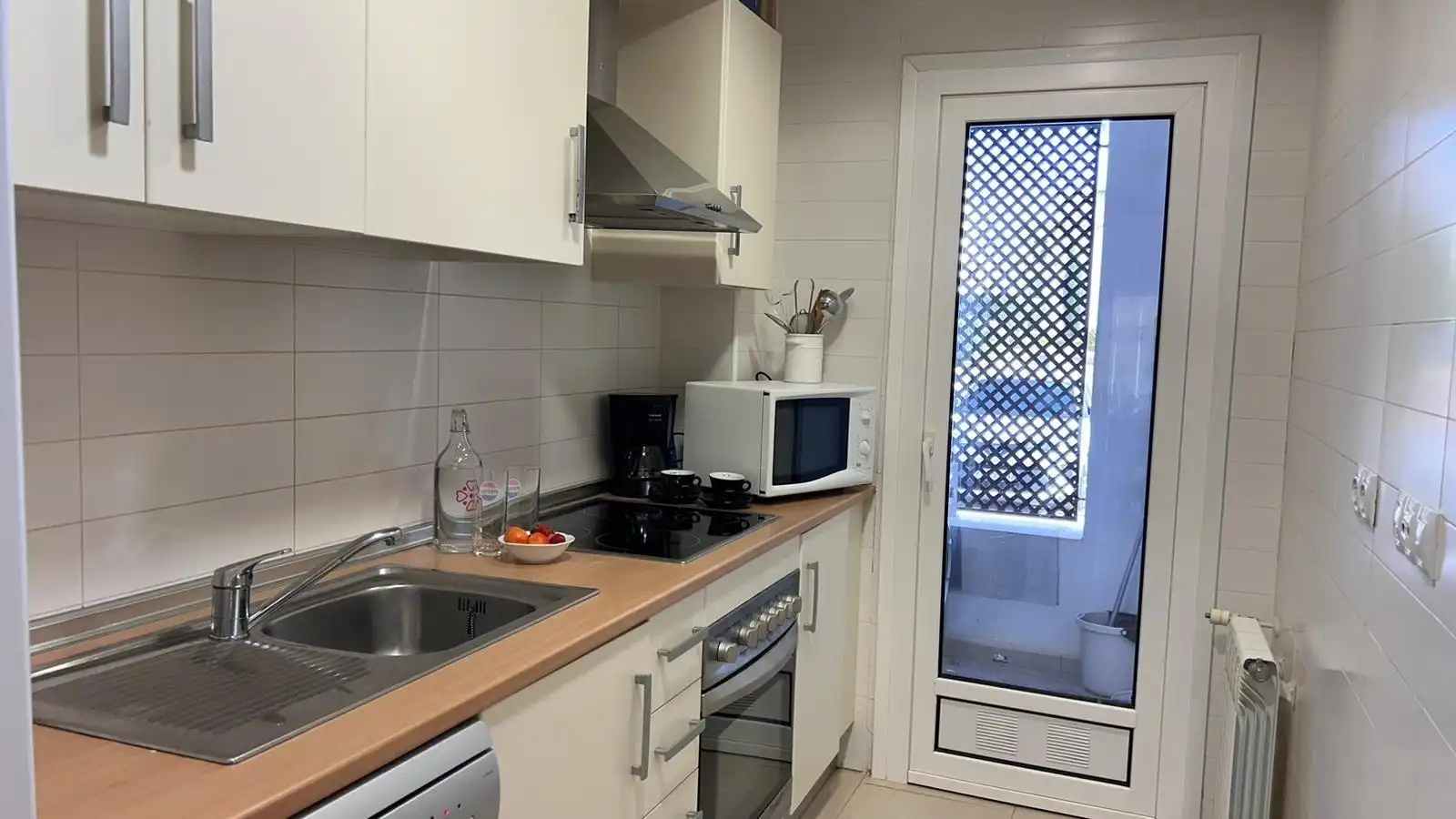 Küche von Wohnung zur Miete in Torre-Pacheco mit Klimaanlage, Heizung und Privatgarten