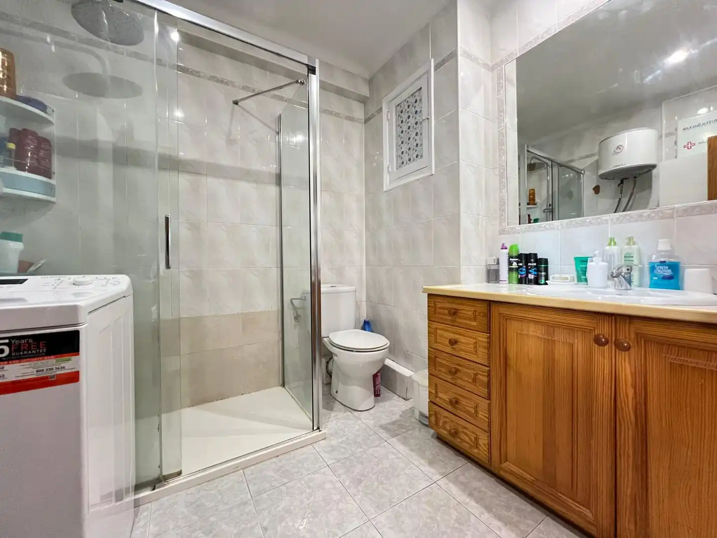 Bathroom of Flat for rent in  Palma de Mallorca  with Air Conditioner, Heating and Furnished