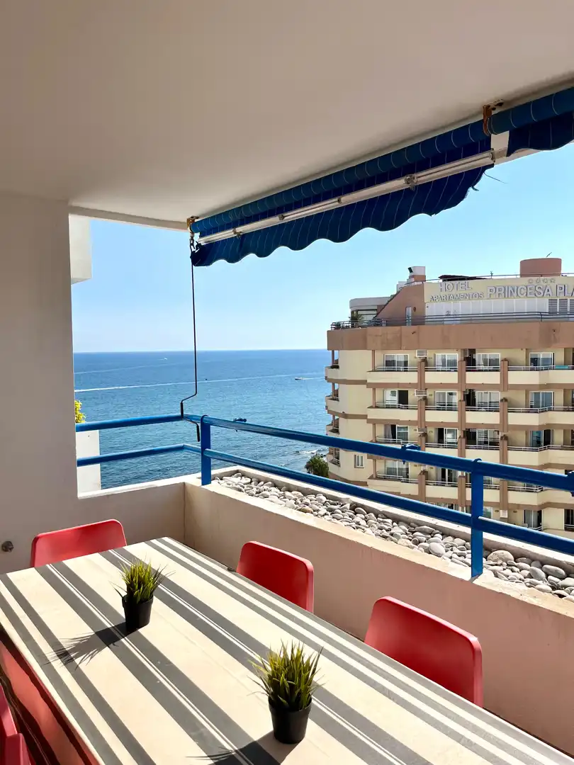Terraza de Piso de alquiler en Marbella con Aire acondicionado, Calefacción y Parquet