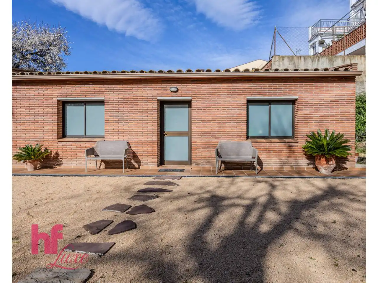 Vista exterior de Casa o chalet en venta en Granollers con Calefacción, Jardín privado y Parquet