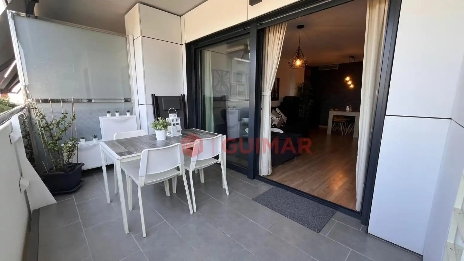Terrace of Flat for sale in Sant Just Desvern  with Air Conditioner, Heating and Private garden