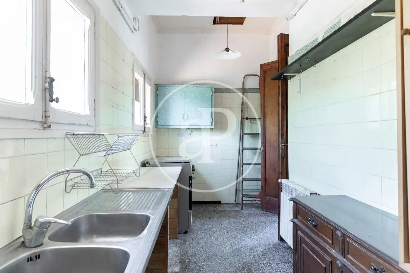 Kitchen of Houses for sale in Sant Cugat del Vallès  with Heating and Private garden