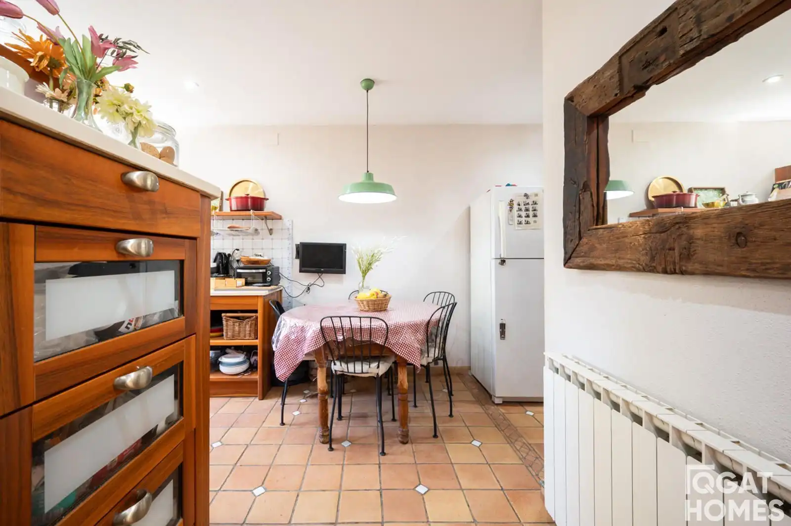 Cuina de Casa o xalet en venda en Rubí amb Calefacció, Terrassa i Traster