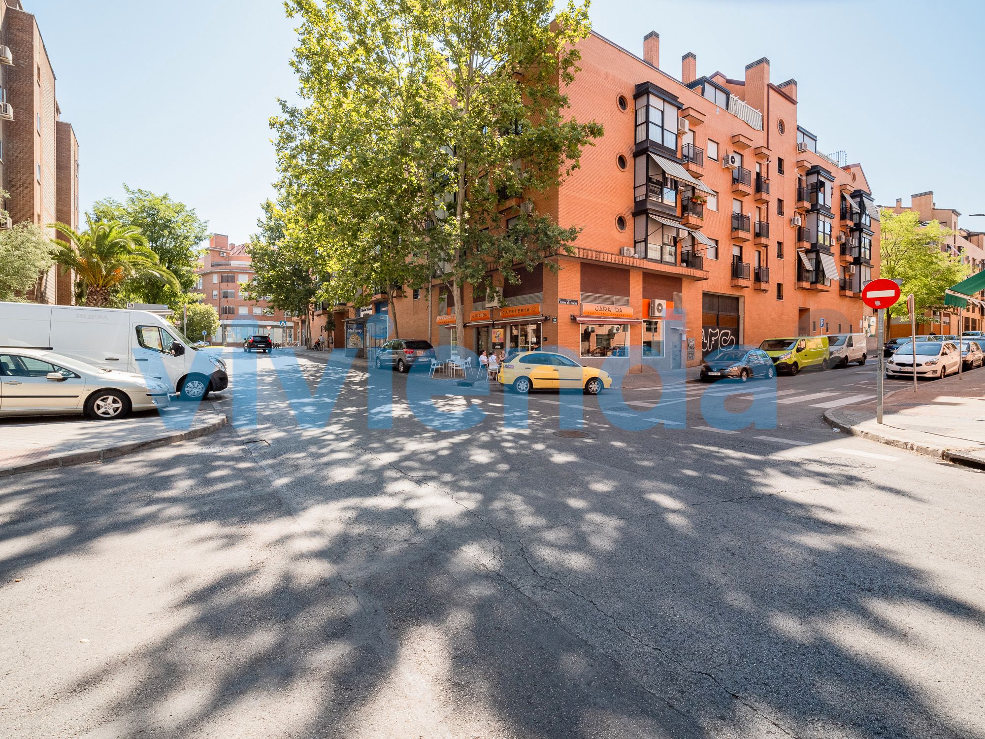 Exterior view of Flat for sale in  Madrid Capital  with Air Conditioner and Heating