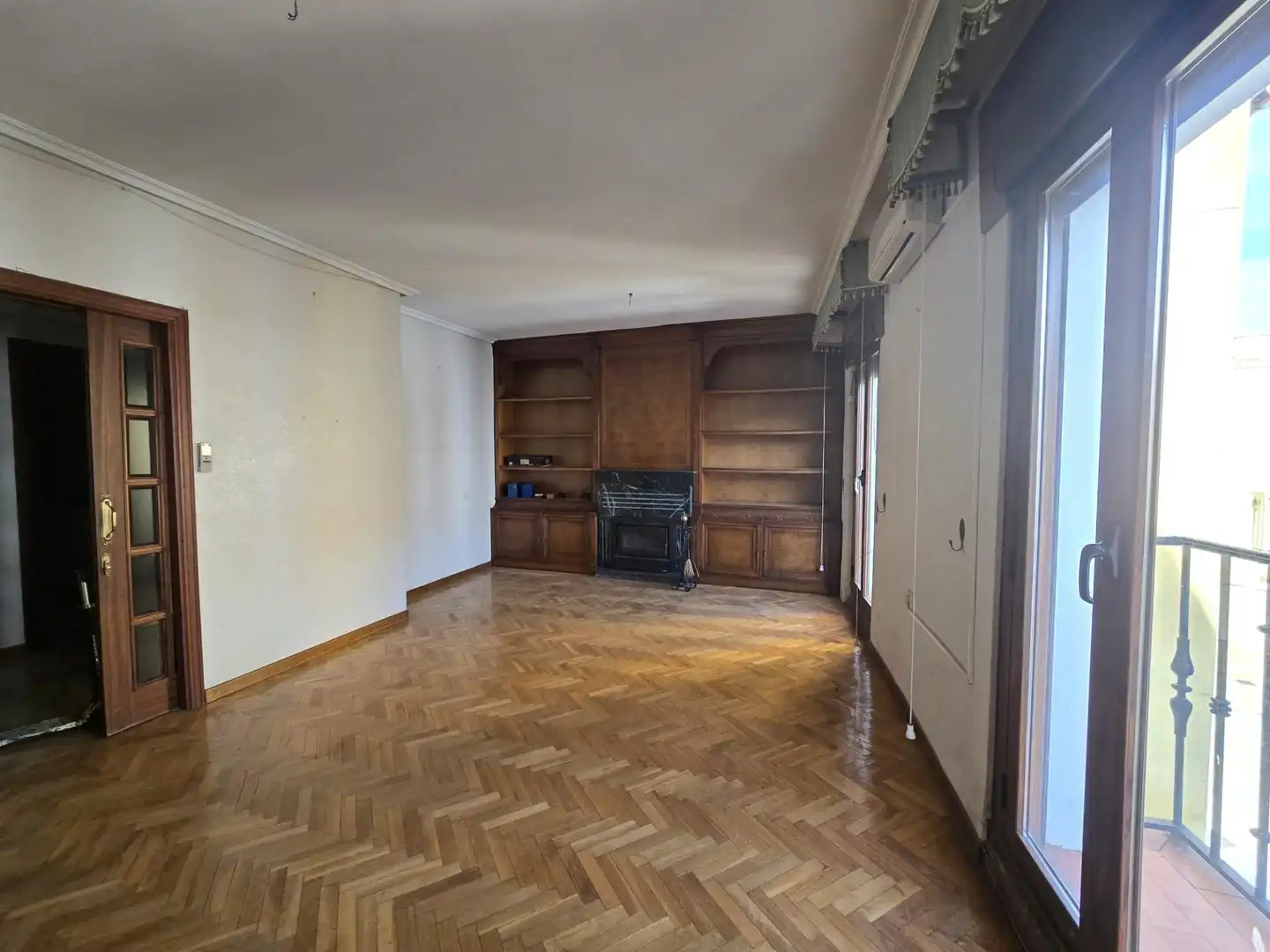 Sala de estar de Piso en venta en Plasencia con Aire acondicionado, Parquet y Terraza