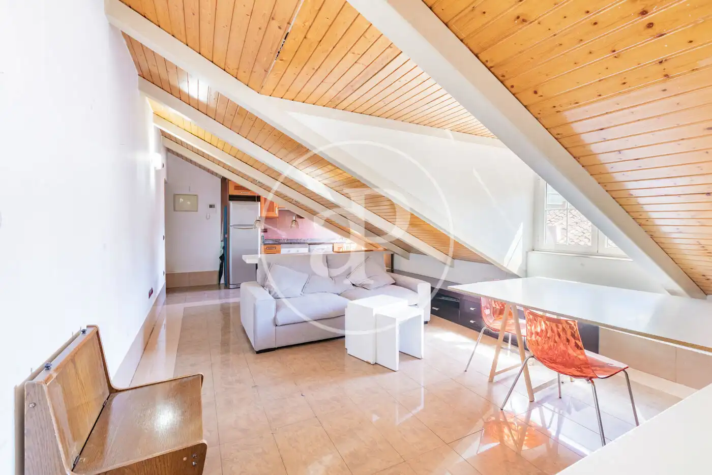 Wohnzimmer von Wohnung zum Verkauf in Madrid mit Klimaanlage, Heizung und Möbliert