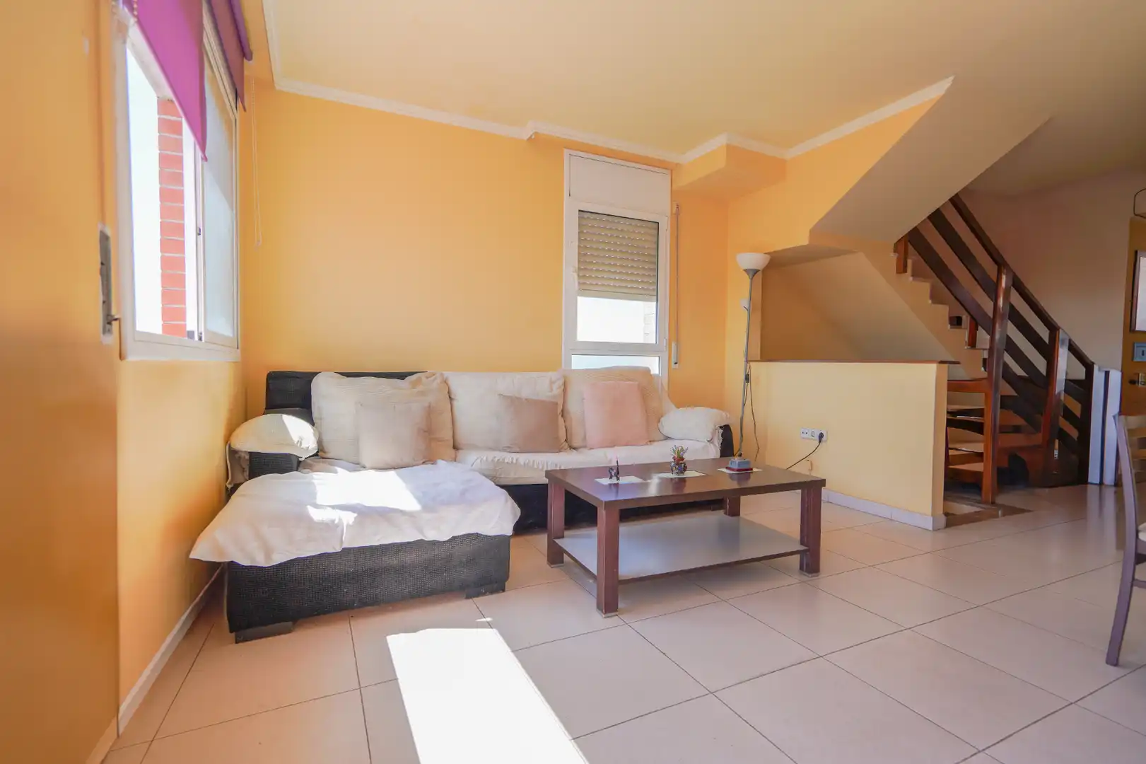 Sala de estar de Dúplex en venta en Reus con Aire acondicionado, Calefacción y Terraza