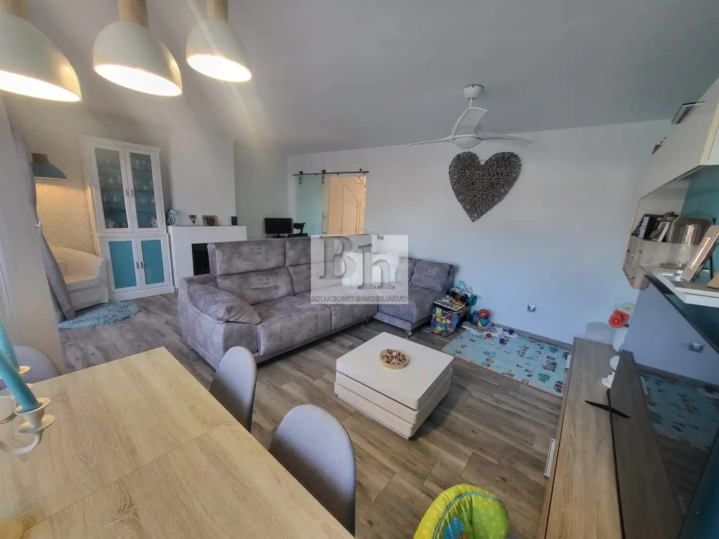 Sala de estar de Casa adosada en venta en Alhaurín de la Torre