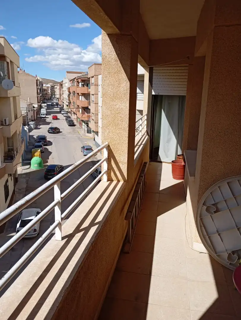 Balcony of Flat for sale in Tobarra  with Terrace, Furnished and Oven