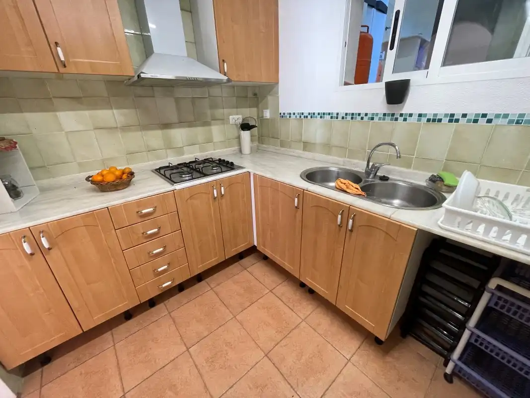 Cocina de Casa adosada en venta en Barx con Jardín privado y Amueblado