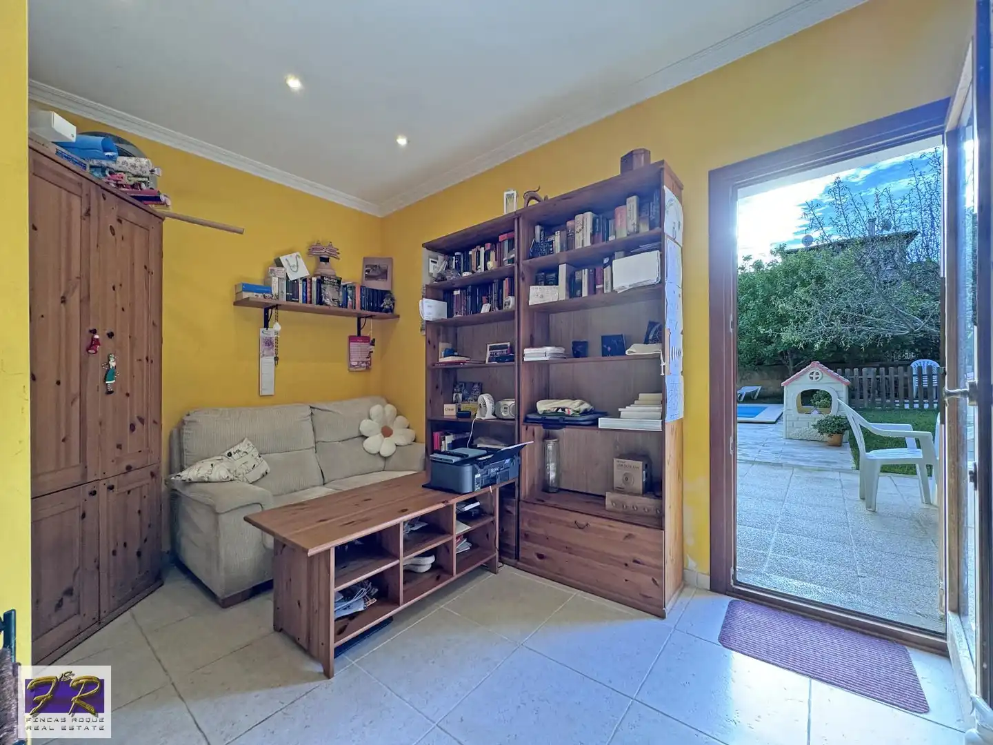 Sala d'estar de Casa o xalet en venda en Alcúdia amb Calefacció, Terrassa i Traster