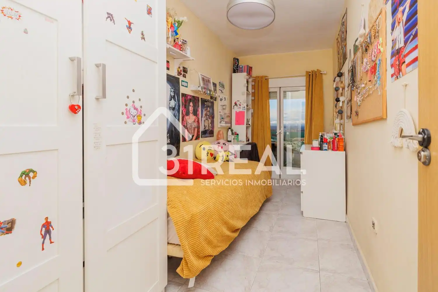 Bedroom of Flat for sale in Madrid  with Air Conditioner, Heating and Terrace
