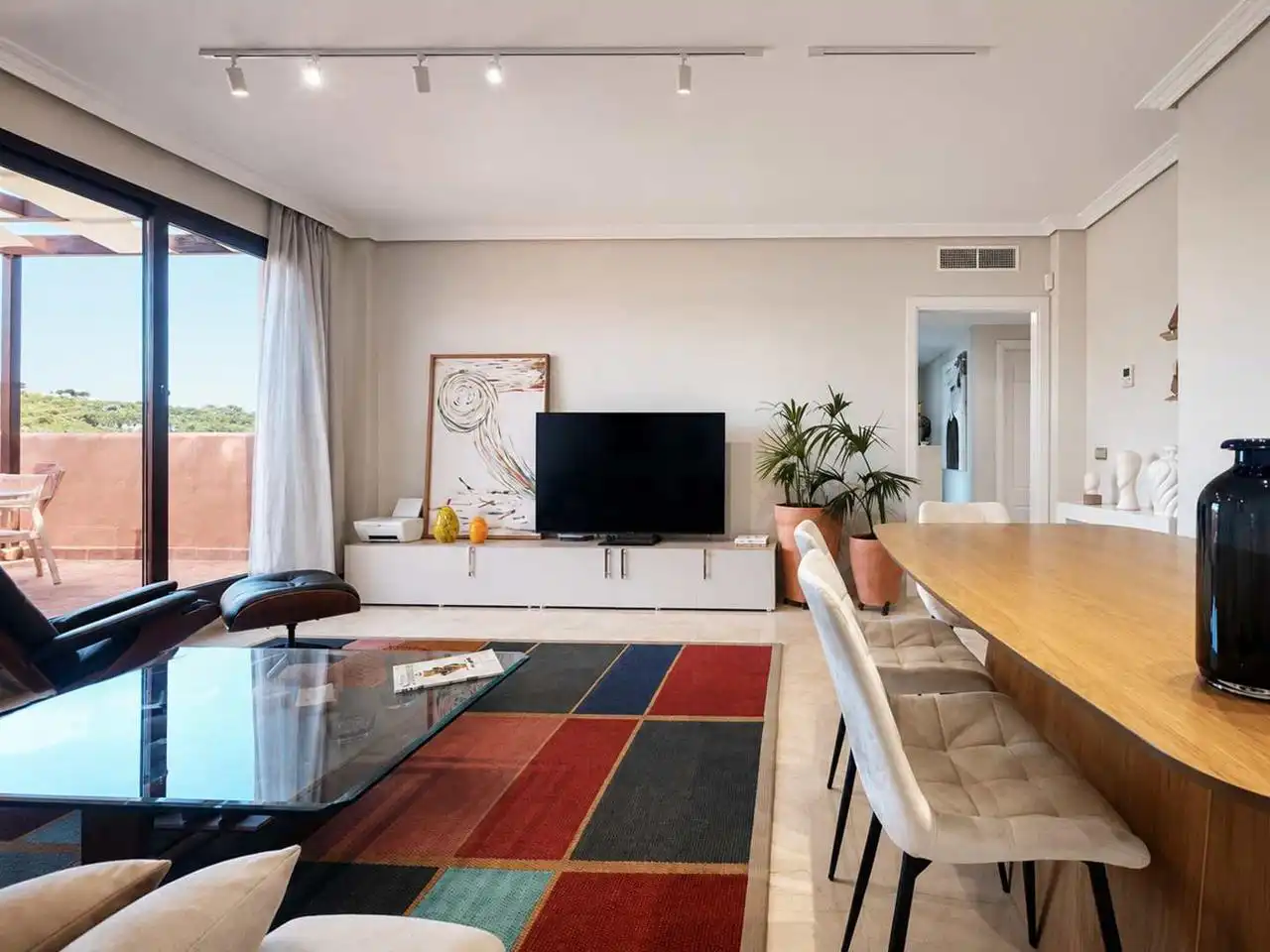 Sala de estar de Ático en venta en Casares con Aire acondicionado, Calefacción y Terraza