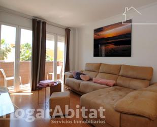 Living room of Flat for sale in Beniarbeig  with Air Conditioner, Heating and Storage room