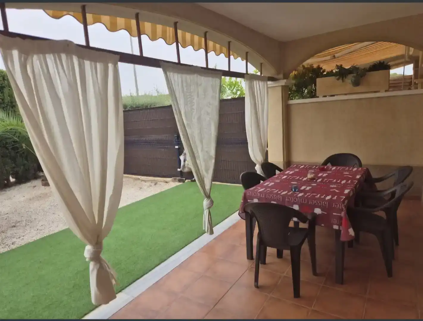 Terrasse von Wohnungen zur Miete in Mil Palmeras
