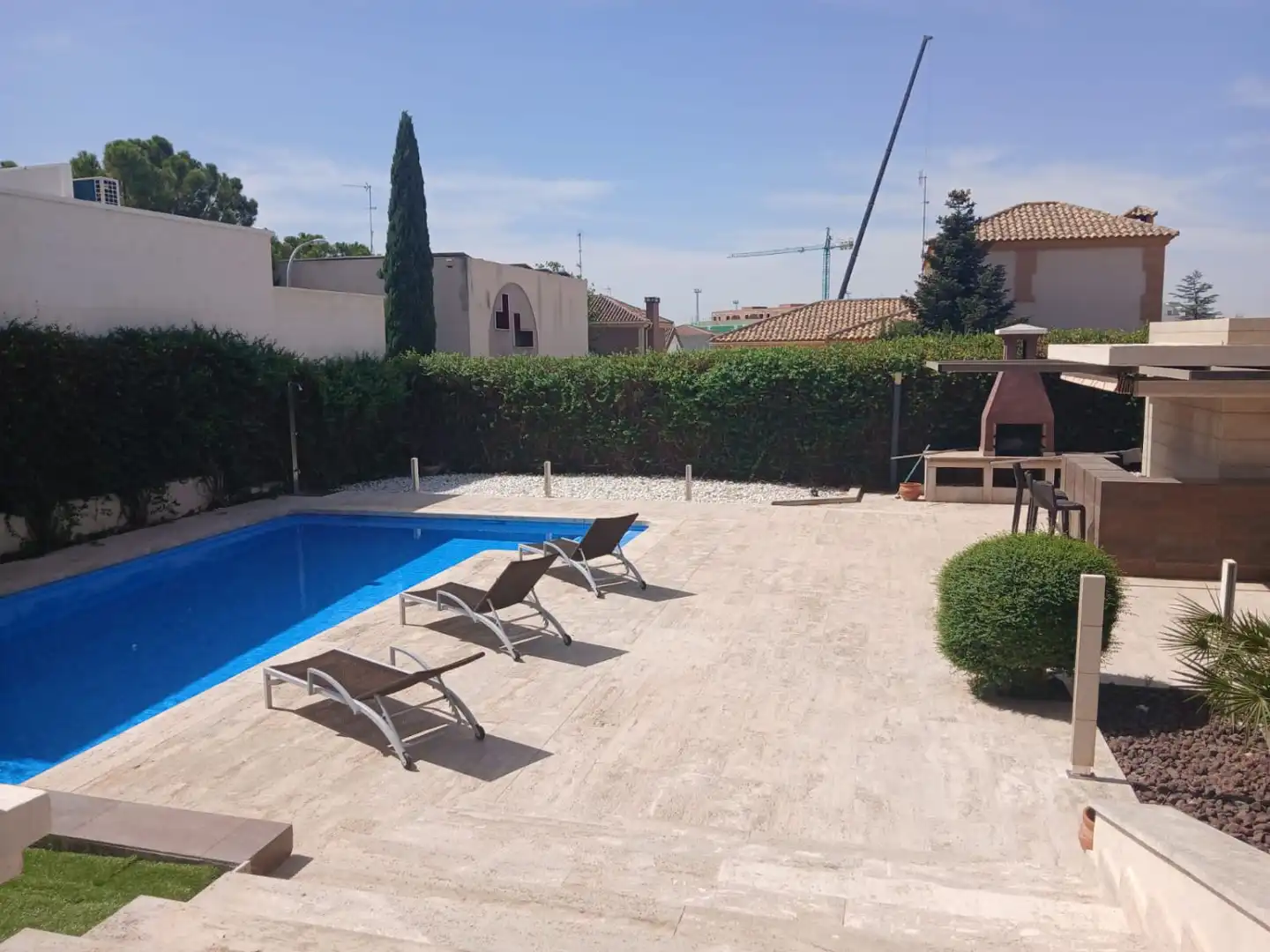 Piscina de Casa o xalet en venda en Valdepeñas amb Aire condicionat, Calefacció i Traster