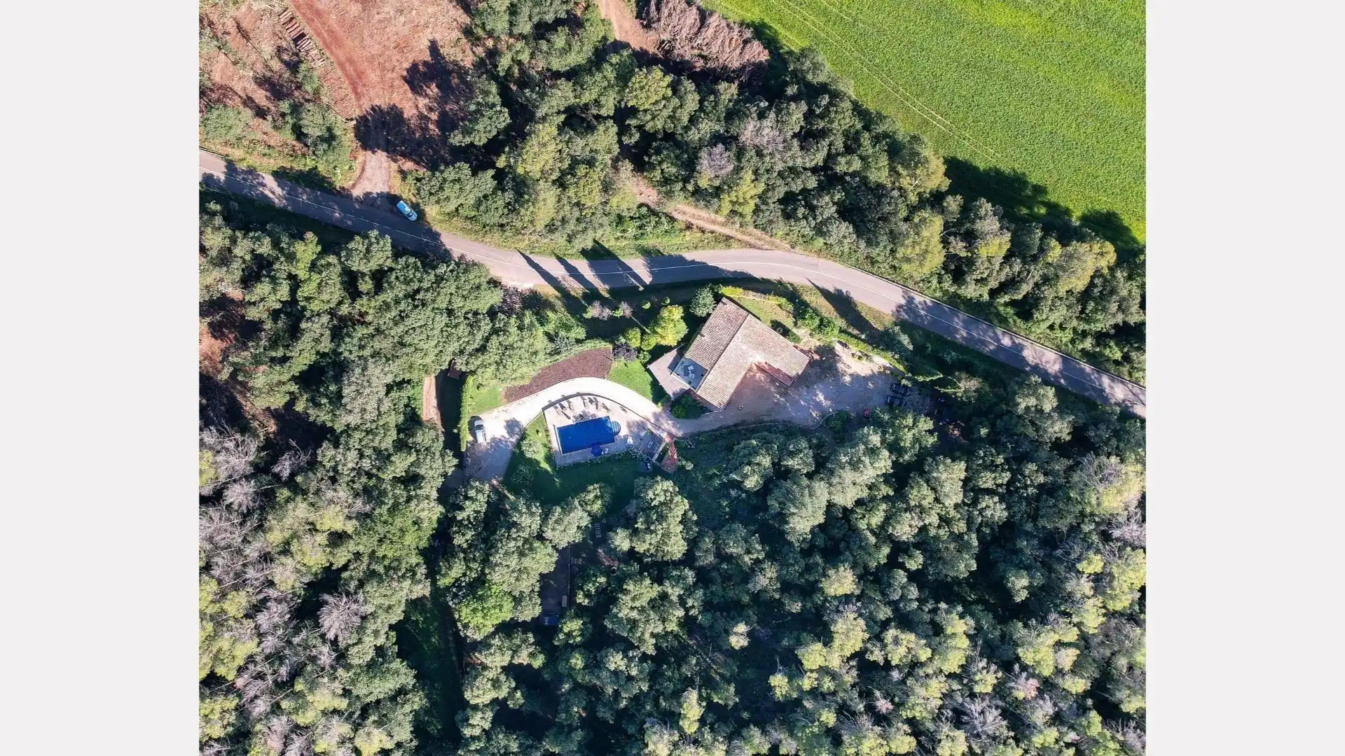 Vista exterior de Finca rústica en venta en Esponellà con Aire acondicionado, Calefacción y Jardín privado